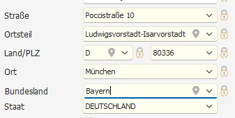 PLZ-Eingabe eindeutig