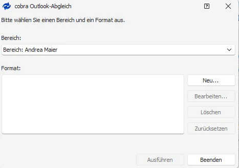 Abgleich Übersicht