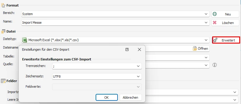 CSV-Import