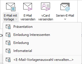 E-Mail-Konfiguration aus Benutzersicht