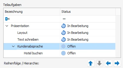 Beispiel Pfeil rechts