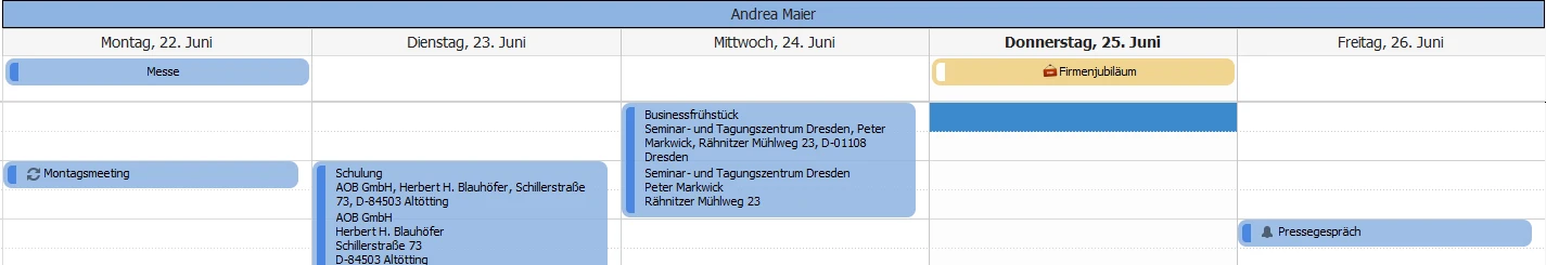 Wichtiger Tag im Kalender