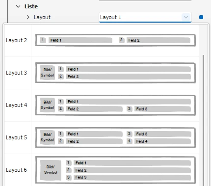 Listen-Layouts