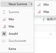 Aggregations-Operationen