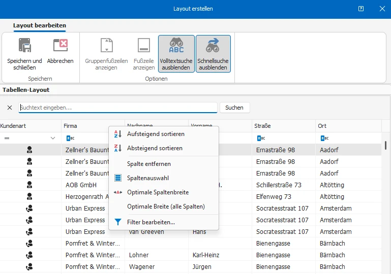 Layout-Editor