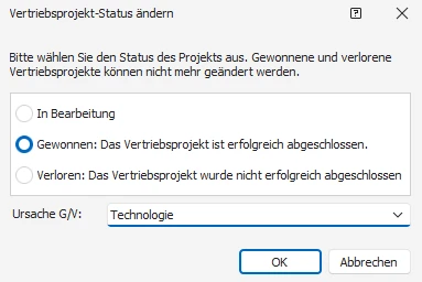 Status-Auswahl
